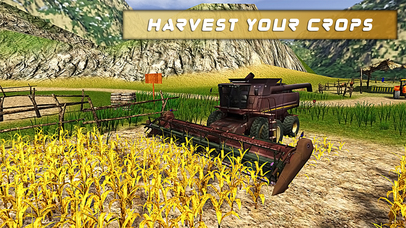 Farming Simulator 2017: Tractor Harvester Truck 3D screenshot 2