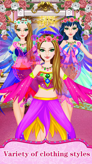 Elf castle party - Dress Up & Style Game screenshot 2