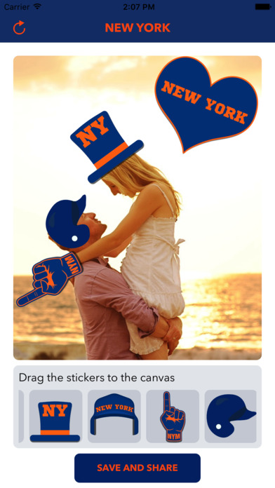 New York M Baseball Stickers & Emojis screenshot 3