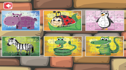 Animal Jigsaw Puzzle for kids free games screenshot 4