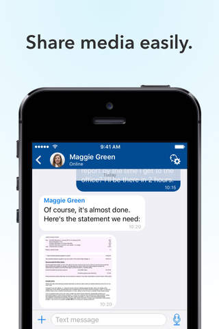 Ringzz - Messaging app for business world screenshot 3