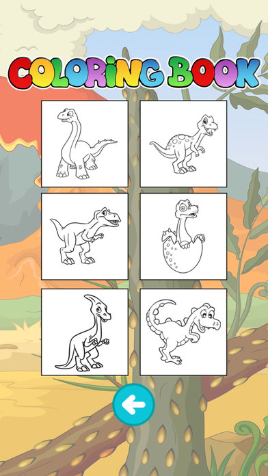 Dinosaur Coloring Pages Games For Kids & Toddlers screenshot 3