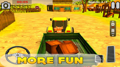 Village Tractor Farm Sim 3D screenshot 3