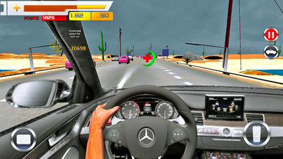 VR Snow Car  : Racing Game screenshot 3