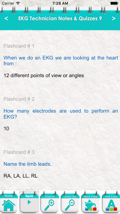 Electrocardiogram Technician EKG Exam 5100 Quiz screenshot 4