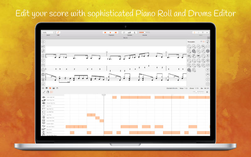 Stave’n’Tabs Pro for Mac 3.6 破解版 - 优秀的乐谱编辑制作工具