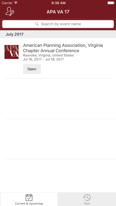2017 APA VA Annual Conference screenshot 2