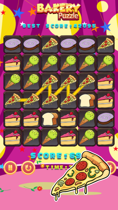 Bakery & Cake Puzzle Dessert Match Game screenshot 2