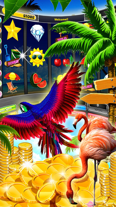 Paradise Mania™ Slots: 5-Reel Spin Ember-s Jackpot screenshot 2