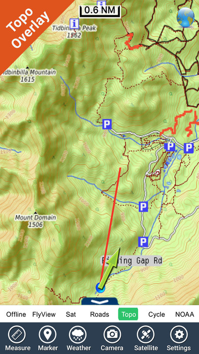 Namadgi National Park HD GPS Charts Navigator screenshot 3