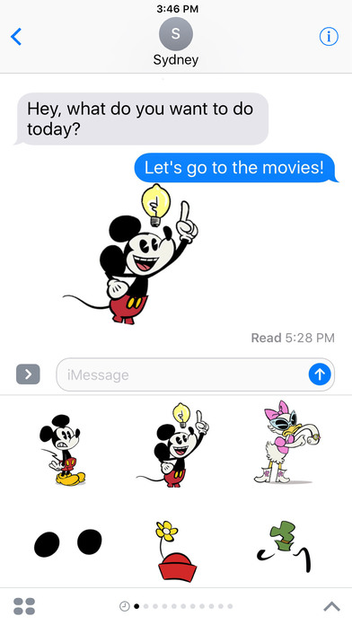 Disney Stickers: Mickey & Friends 앱스토어 스크린샷
