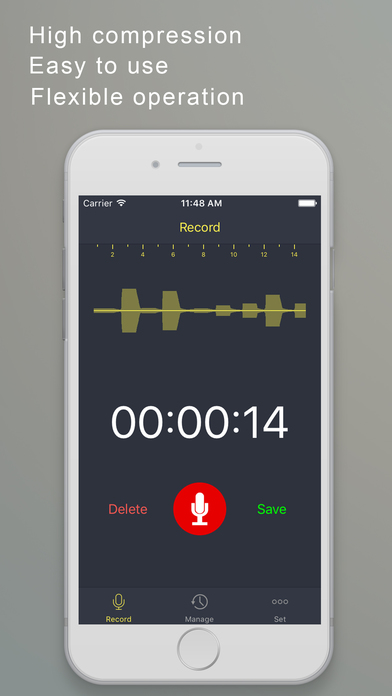 Audio Recorder Pro - Efficient&useful screenshot 2