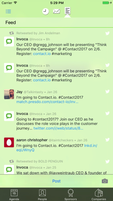 Contact 2017 screenshot 2