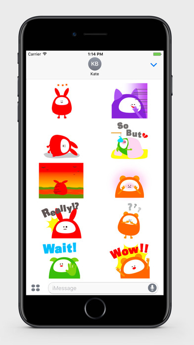 Colorful Eggs Stickers screenshot 3