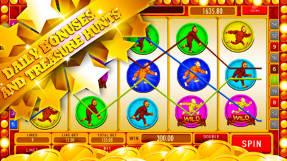 Fierce Slot Machine: Strike gorilla combinations screenshot 3