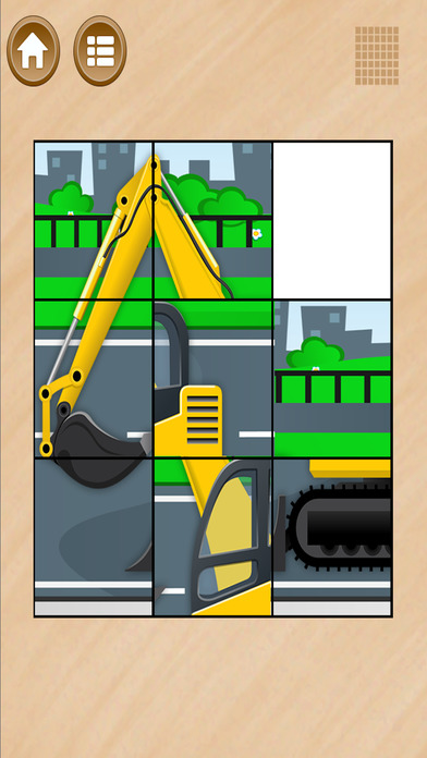 Vehicle Slide Puzzle Kids Game screenshot 3
