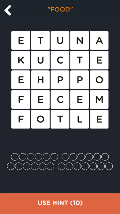 Search Theme Word Puzzle Game screenshot 4