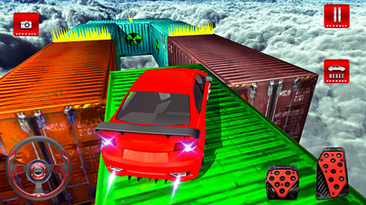 Sky Car Drive Stunt Parking 3D screenshot 3