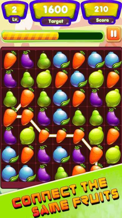 Fruit Link - Fruits Connect New Puzzle Games screenshot 2