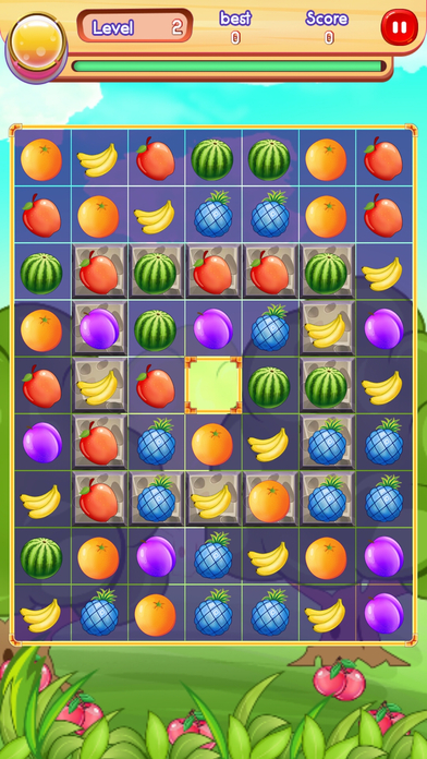 Fruit Splash: Match-3 Fresh Link Mania Paradise screenshot 4