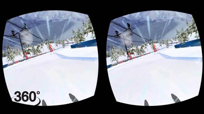 VR Skiing - Ski with Google Cardboard screenshot 2