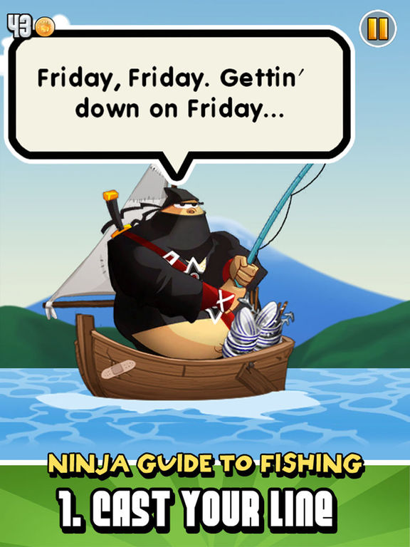 Ninja Fishing для iPad