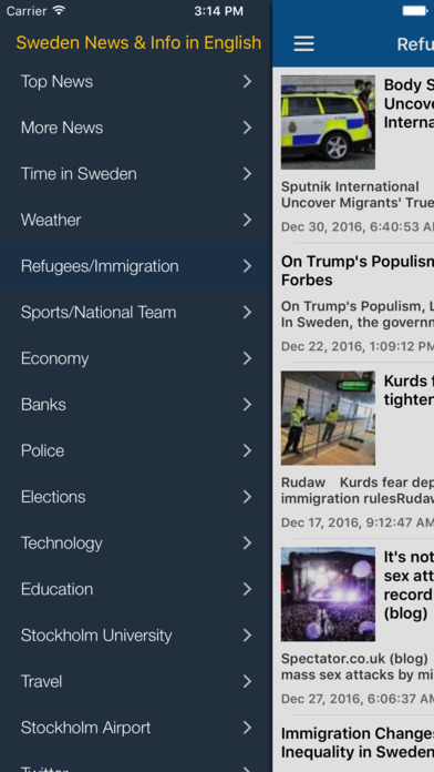 Sweden News & Swedish Info in English Free screenshot 2