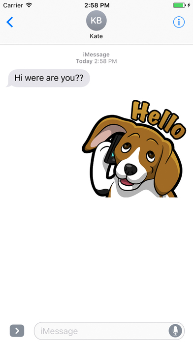 Beaglemoji - Beagle Emoji And Stickers screenshot 2