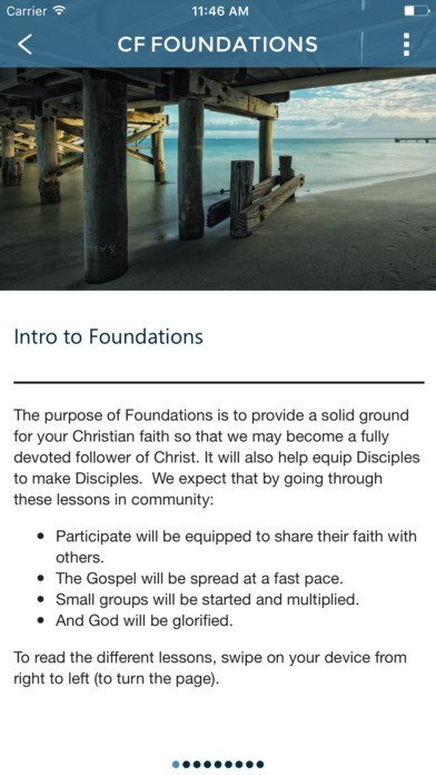 Christ Fellowship Foundations screenshot 3
