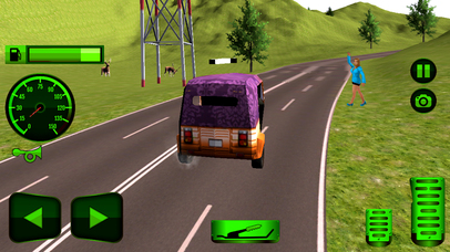 Auto Rickshaw Driving 3D Game screenshot 2