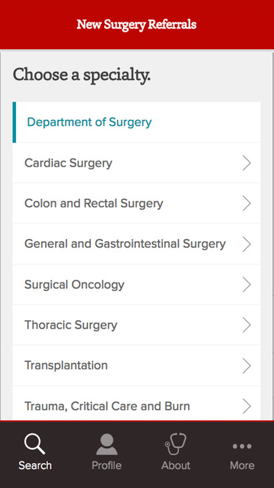New Surgery Referrals for Ohio State screenshot 3