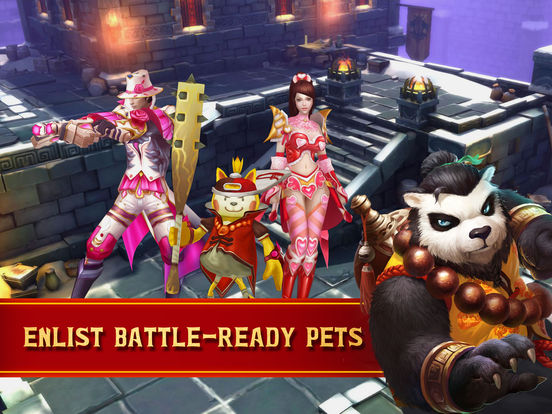 Screenshots of Taichi Panda for iPad