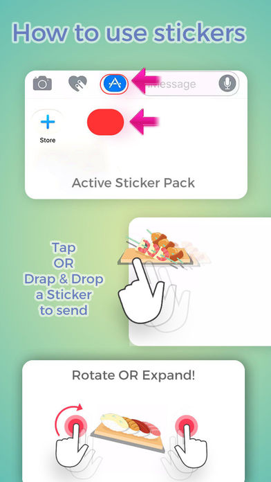 Japanese Traditional Food Stickers screenshot 3