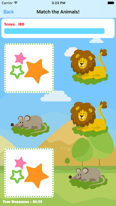 Happy Animals Memory Game screenshot 2
