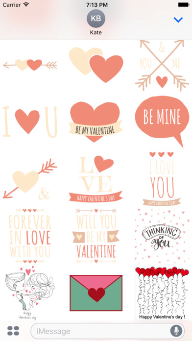 Valentine's Day - Stickers screenshot 4