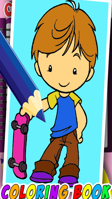 Best Coloring Page Game For Harry Boy Version screenshot 2