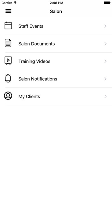 Reverie A Sal Misseri Salon Team App screenshot 2