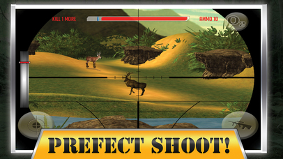 2016 3D Big Deer : Hunting Sniper Survival Free screenshot 2