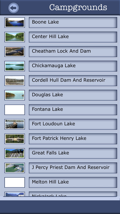 Tennessee -Campgrounds & Hiking Trails,State Parks screenshot 3