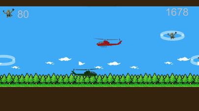 A Helicopter Picks Parachute PRO screenshot 2