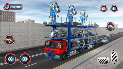 Multi Robot City Transport Driving Sim screenshot 2
