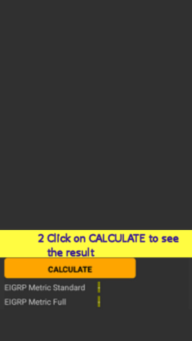 EIGRP Metric Calculator screenshot 3