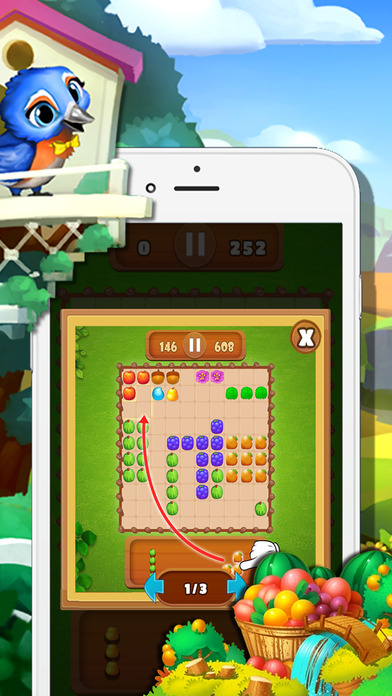 Garden Little Fruit - Garden Puzzle Games screenshot 2
