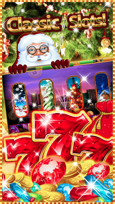 The joy of Christmas to the kids: Play Slots game screenshot 2