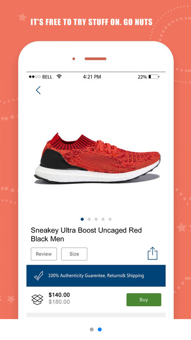 Kickion-Sell Sneakers & Running Shoes. screenshot 2