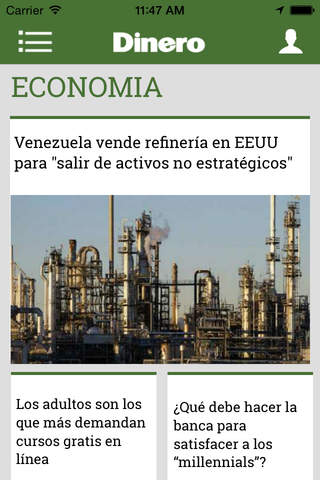 Dinero.com screenshot 2