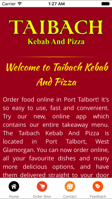 Taibach Kebab And Pizza screenshot 2