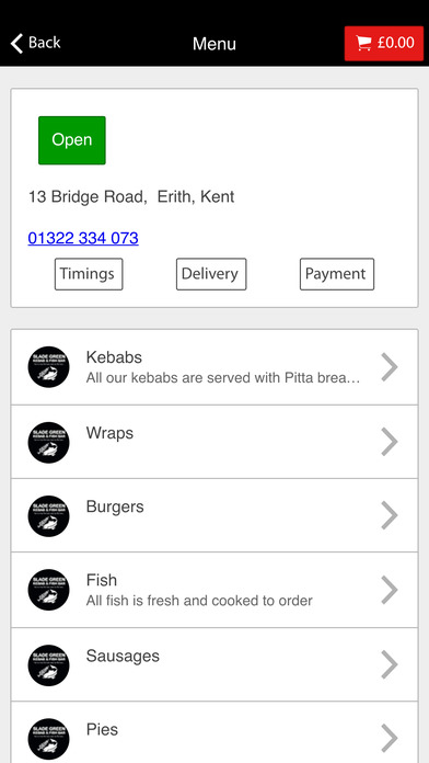 Slade Green Kebab and Fish Bar screenshot 2