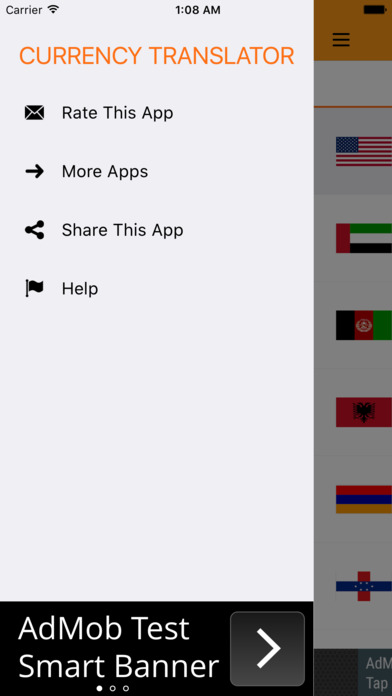 Currency Translator IOS screenshot 4