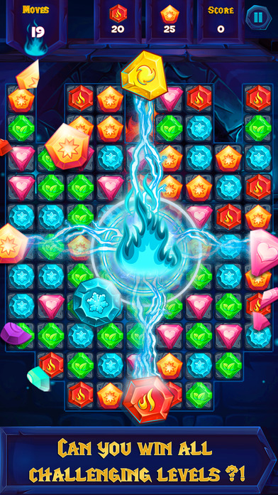 Jewel Mystery - Free match 3 puzzle games screenshot 2